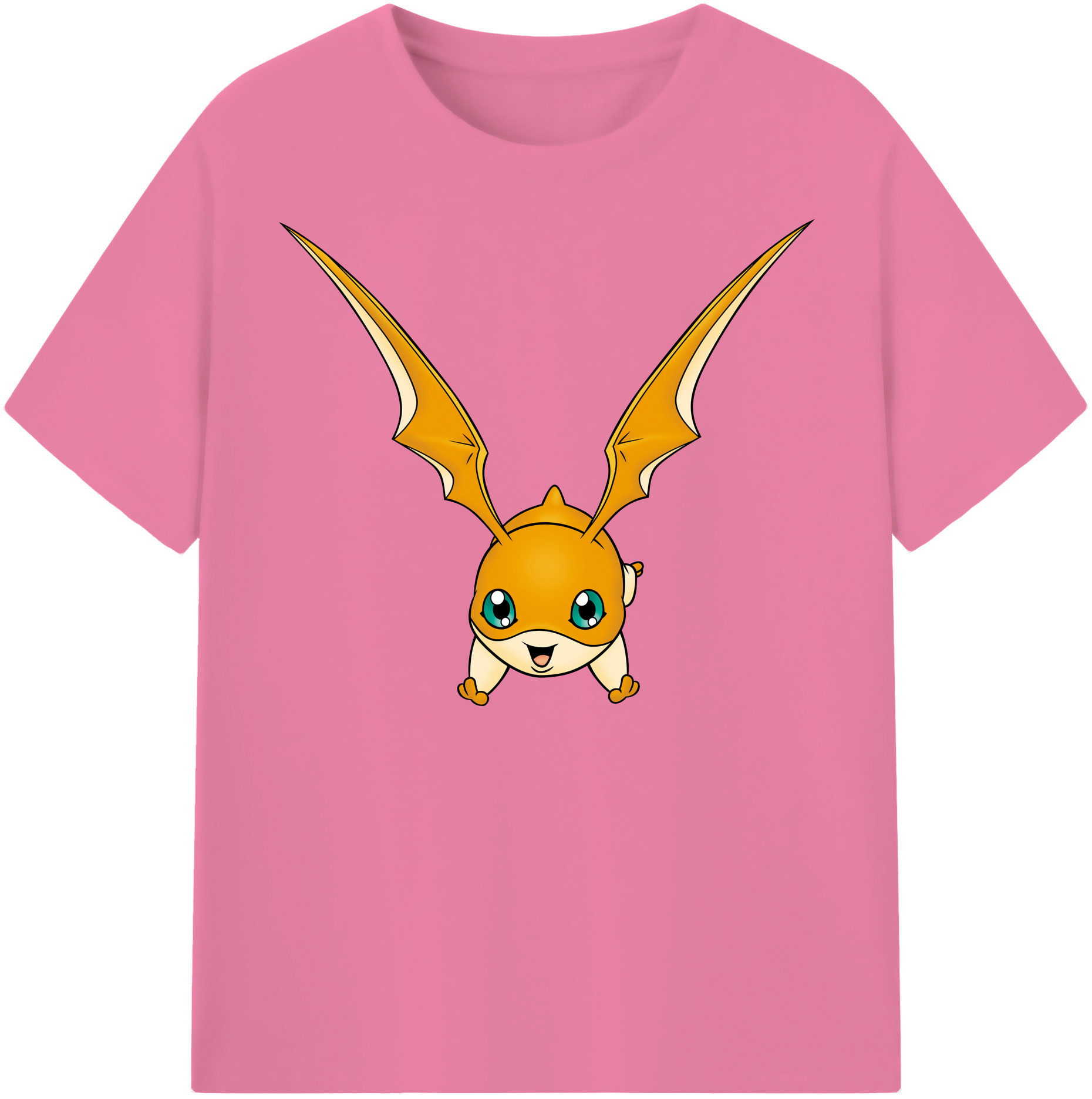 （画像用） Digimon デジタルモンスター/デジモン 綿100％半袖Tシャツ（フロントプリント）